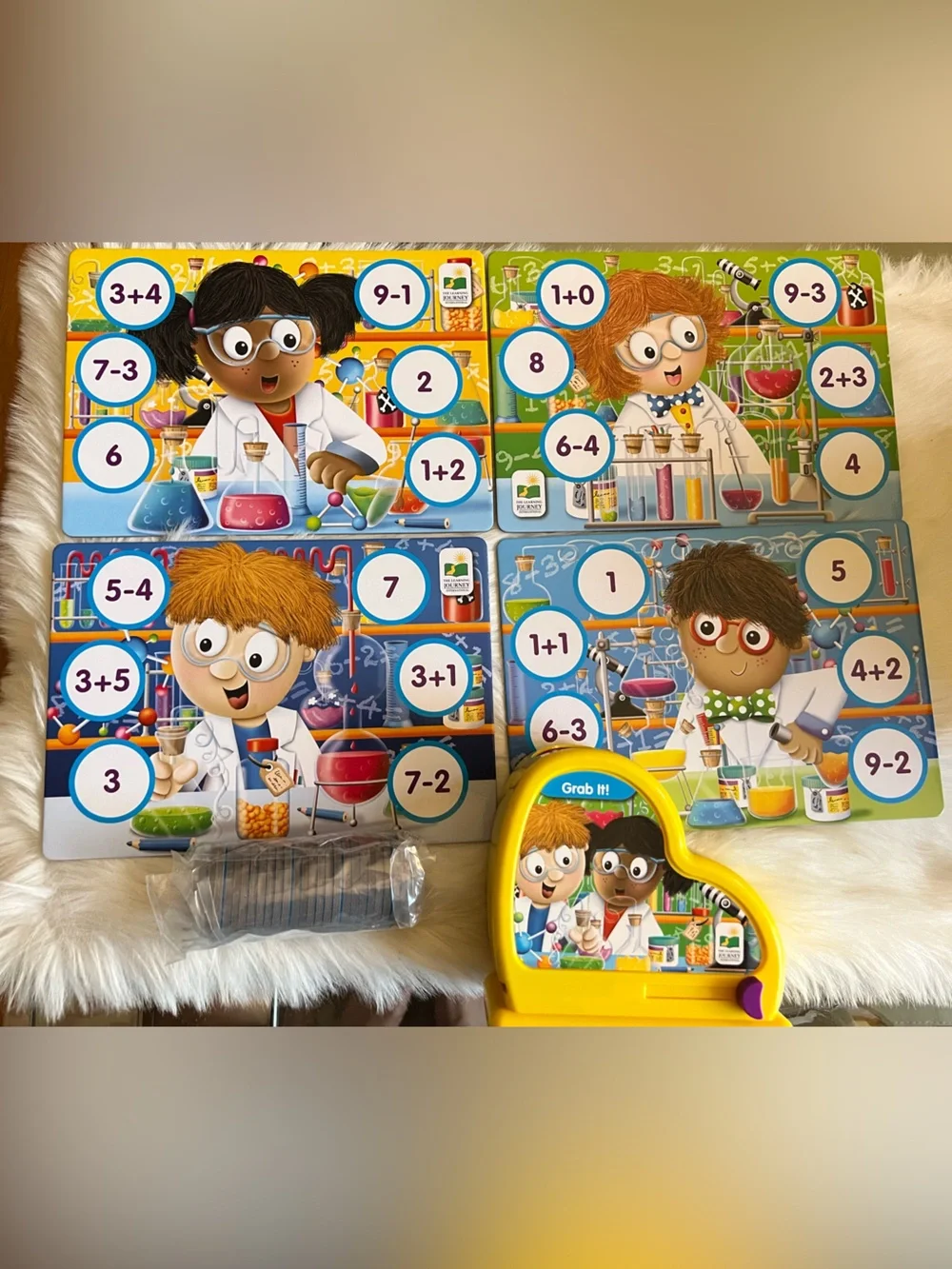 Learning journey Kids Math adding and subtracting game